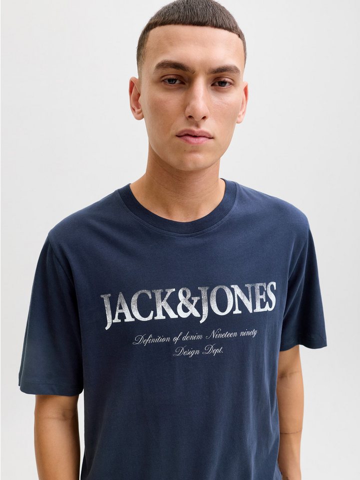 Jack & Jones Rundhalsshirt JJDEVIN DAYTONA PRINT TEE SS CREW NECK – Bild 3 von 5