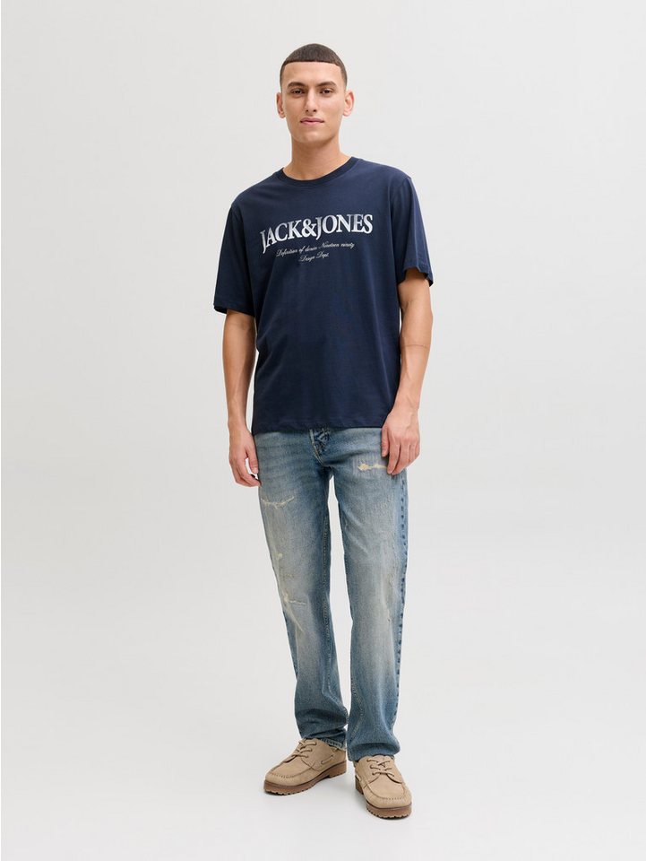 Jack & Jones Rundhalsshirt JJDEVIN DAYTONA PRINT TEE SS CREW NECK – Bild 4 von 5
