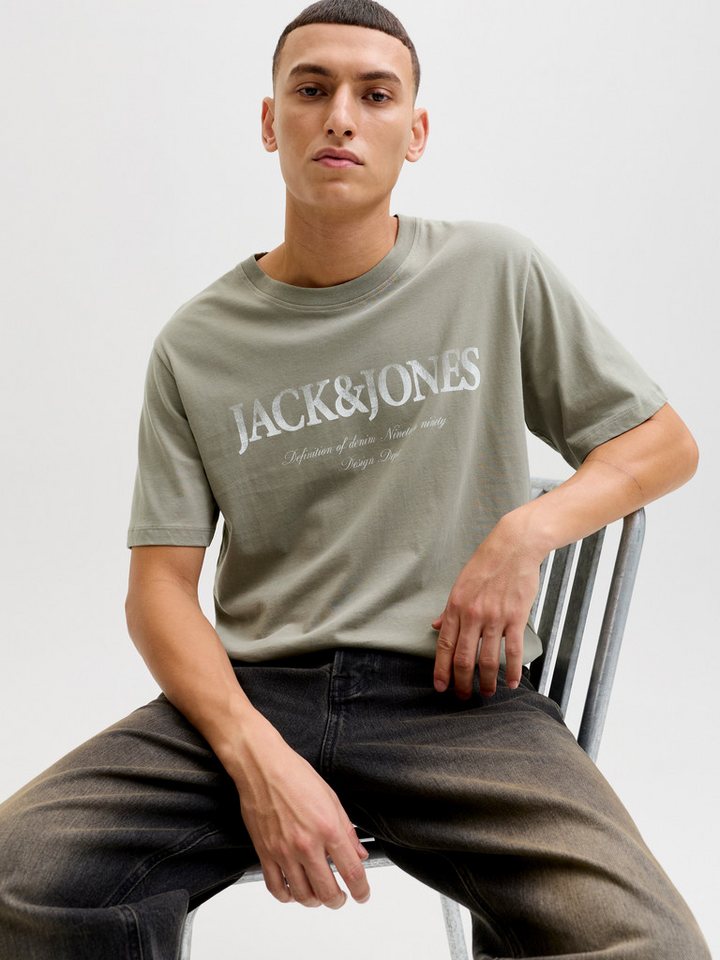 Jack & Jones Rundhalsshirt JJDEVIN DAYTONA PRINT TEE SS CREW NECK – Bild 2 von 5