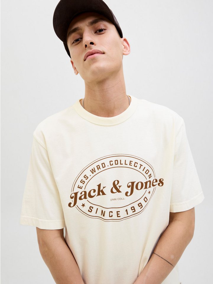 Jack & Jones Rundhalsshirt JJEDOVER PRINT TEE SS CREW NECK – Bild 2 von 5