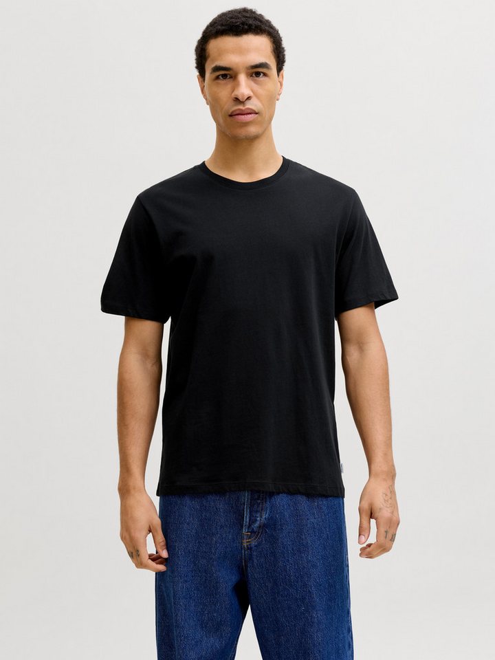 Jack & Jones Rundhalsshirt JJEORGANIC BASIC TEE SS O-NE 3PK MP NOOS (Packung, 3-tlg) – Bild 2 von 5