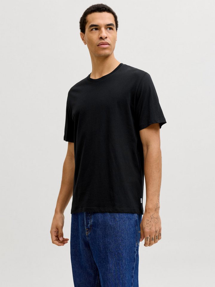 Jack & Jones Rundhalsshirt JJEORGANIC BASIC TEE SS O-NE 3PK MP NOOS (Packung, 3-tlg) – Bild 4 von 5