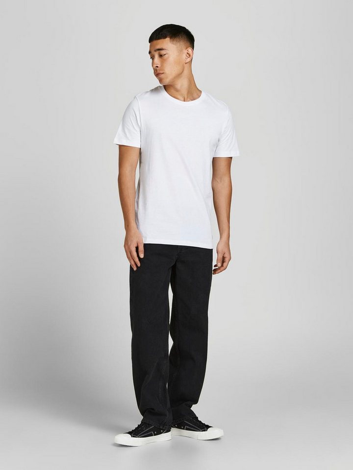 Jack & Jones Rundhalsshirt JJEORGANIC BASIC TEE SS O-NE 3PK MP NOOS (Packung, 3-tlg) – Bild 5 von 5