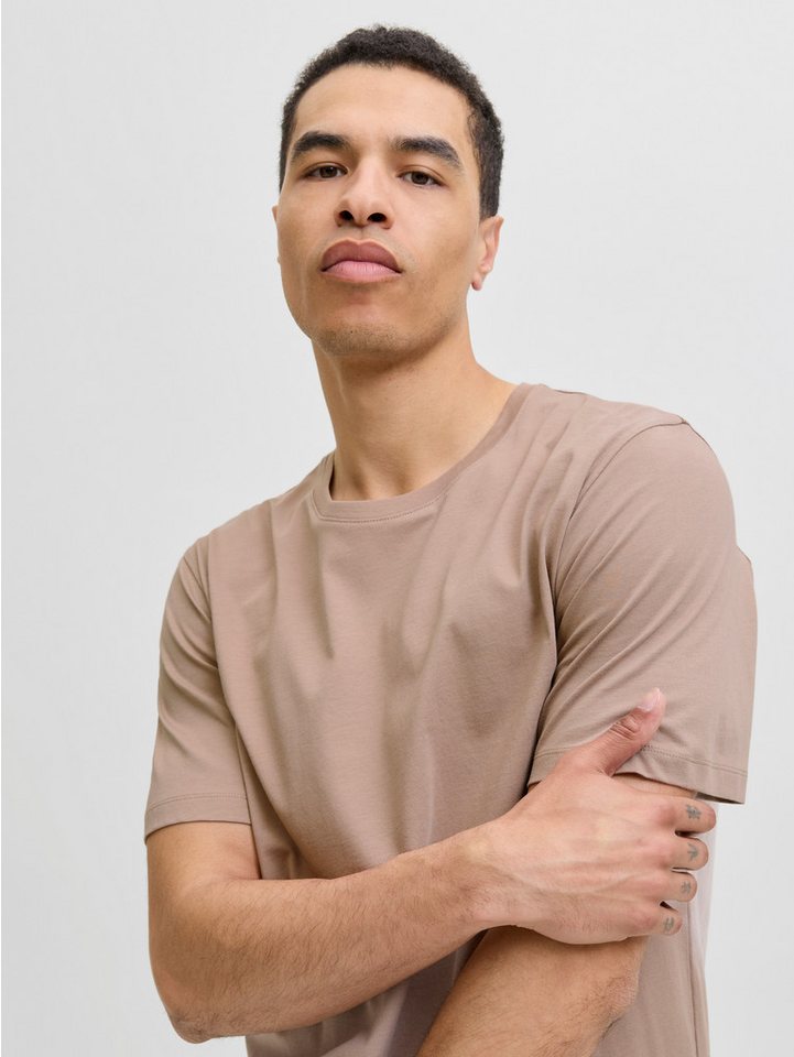 Jack & Jones Rundhalsshirt JJEORGANIC BASIC TEE SS O-NECK NOOS Baumwolle, regular fit – Bild 2 von 5