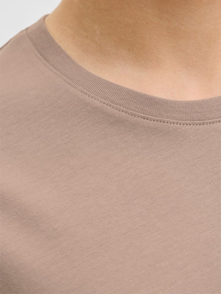 Jack & Jones Rundhalsshirt JJEORGANIC BASIC TEE SS O-NECK NOOS Baumwolle, regular fit – Bild 3 von 5