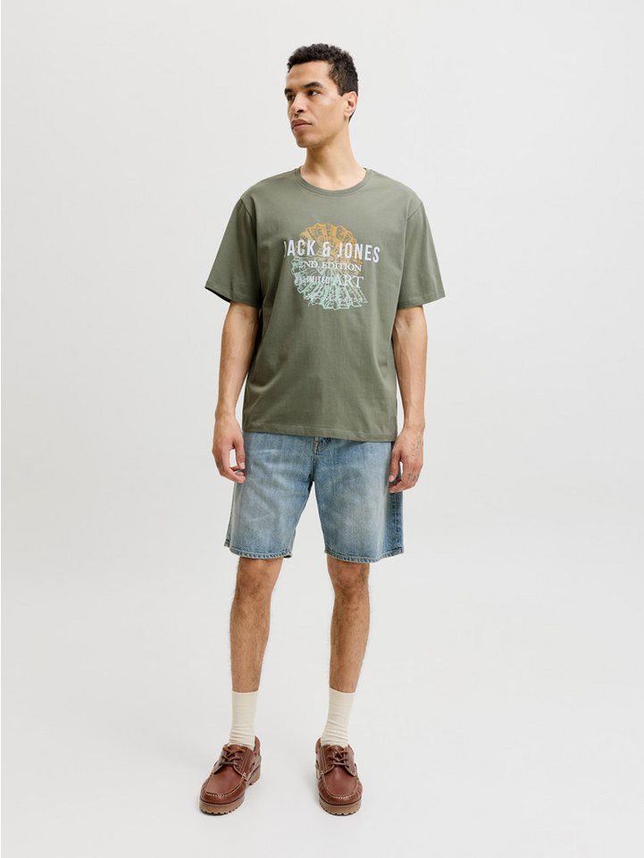 Jack & Jones Rundhalsshirt JJGRADIENT PRINT TEE SS CREW NECK – Bild 4 von 5