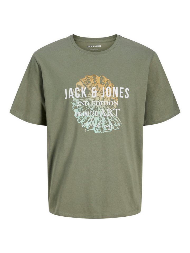 Jack & Jones Rundhalsshirt JJGRADIENT PRINT TEE SS CREW NECK – Bild 5 von 5