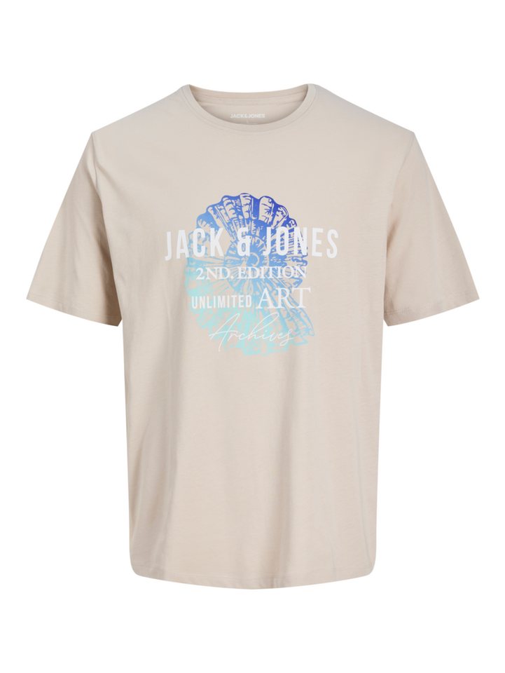 Jack & Jones Rundhalsshirt JJGRADIENT PRINT TEE SS CREW NECK – Bild 2 von 3