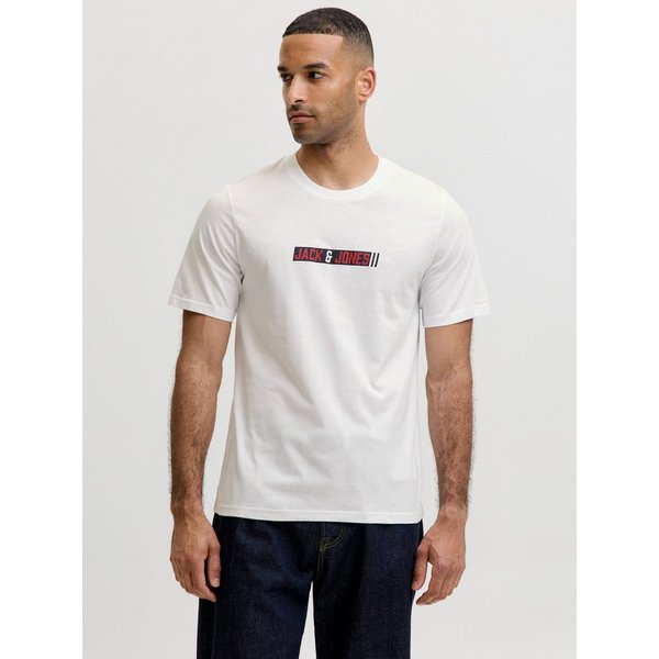 Jack & Jones Rundhalsshirt JJMUNK TEE SS CREW NECK Baumwolle, regular fit