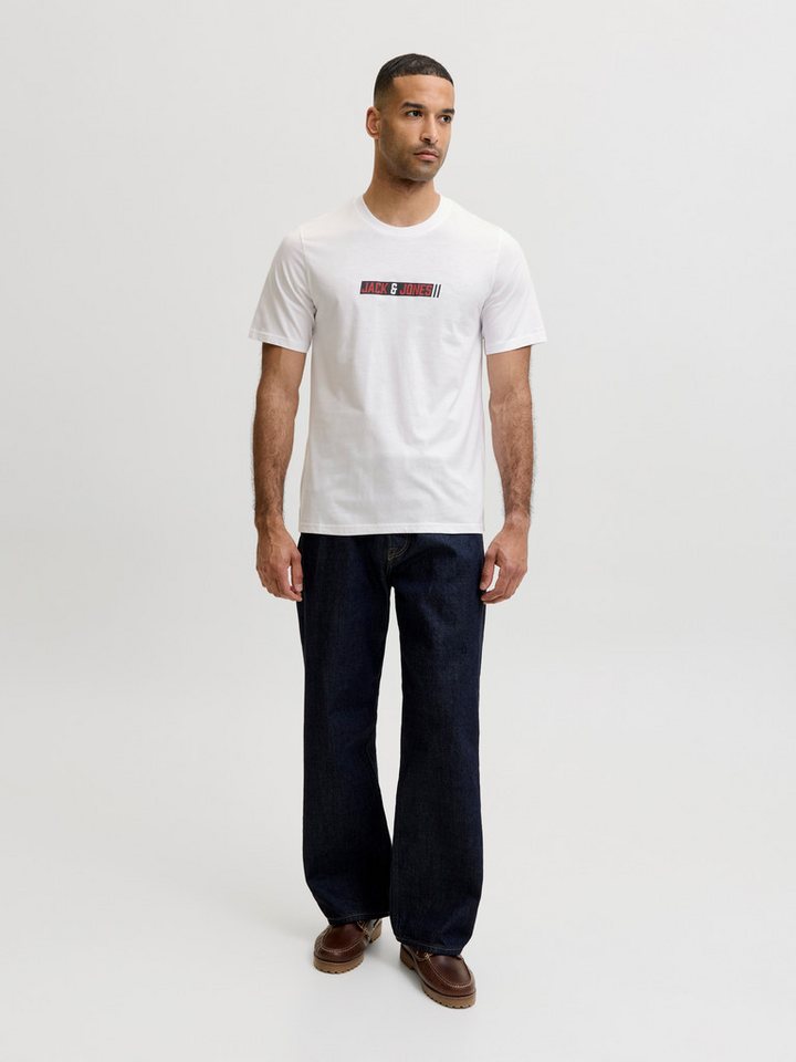 Jack & Jones Rundhalsshirt JJMUNK TEE SS CREW NECK Baumwolle, regular fit – Bild 5 von 5