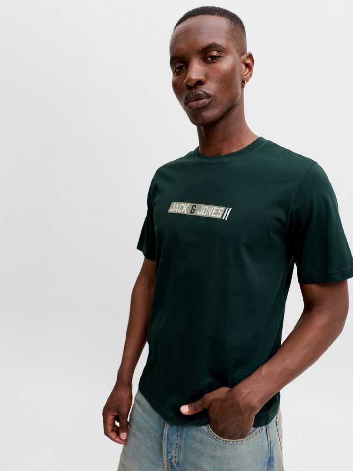 Jack & Jones Rundhalsshirt JJMUNK TEE SS CREW NECK Baumwolle, regular fit – Bild 2 von 5