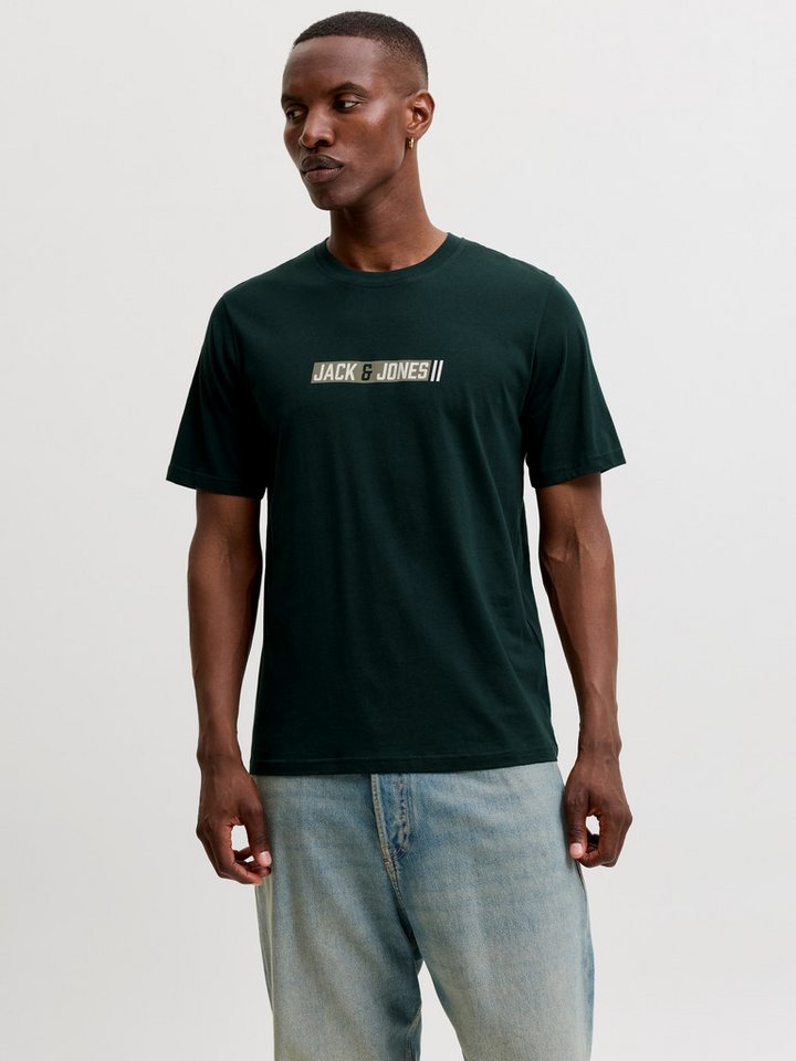 Jack & Jones Rundhalsshirt JJMUNK TEE SS CREW NECK Baumwolle, regular fit – Bild 3 von 5