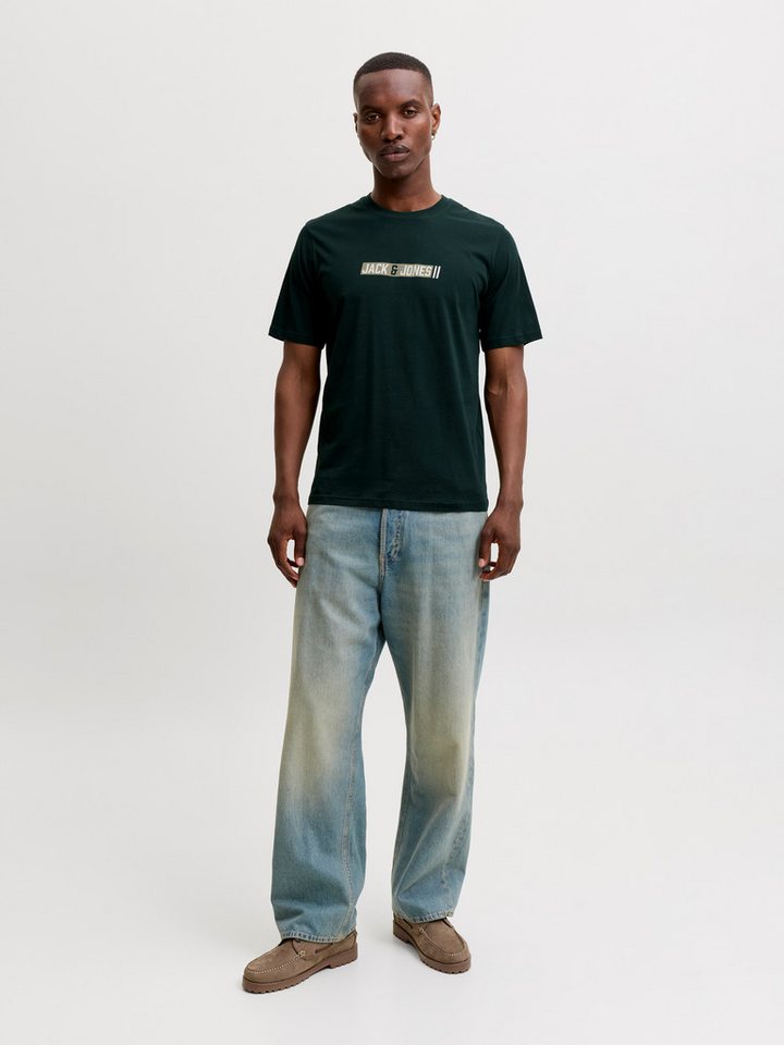 Jack & Jones Rundhalsshirt JJMUNK TEE SS CREW NECK Baumwolle, regular fit – Bild 5 von 5