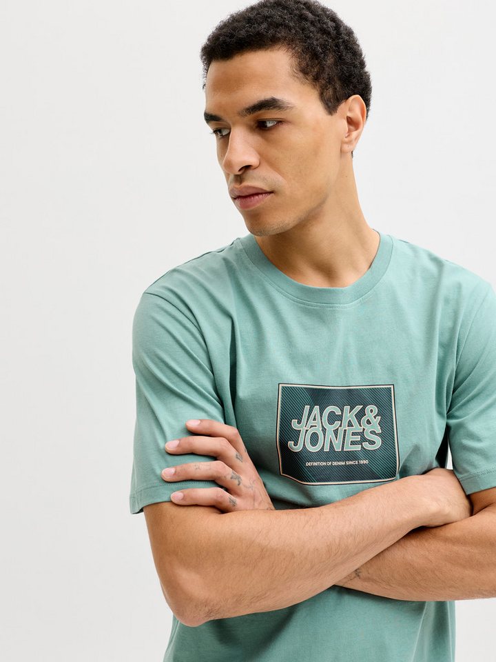 Jack & Jones Rundhalsshirt JJRAIN TEE SS CREW NECK – Bild 2 von 5