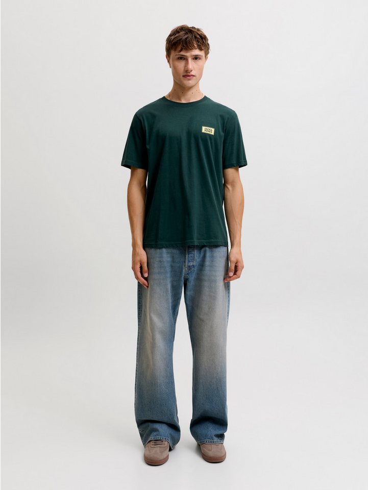 Jack & Jones Rundhalsshirt JJRUSH TEE SS CREW NECK SN Baumwolle, regular fit – Bild 5 von 5