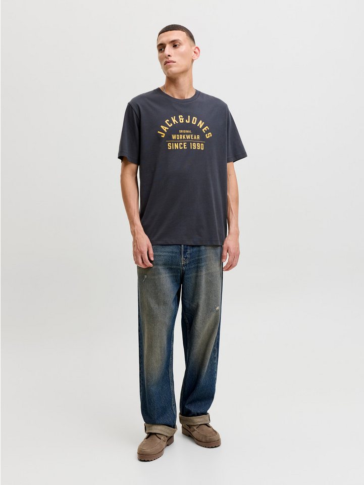 Jack & Jones Rundhalsshirt JPRBLUTHOR SS TEE FST Baumwolle, regular fit – Bild 4 von 5