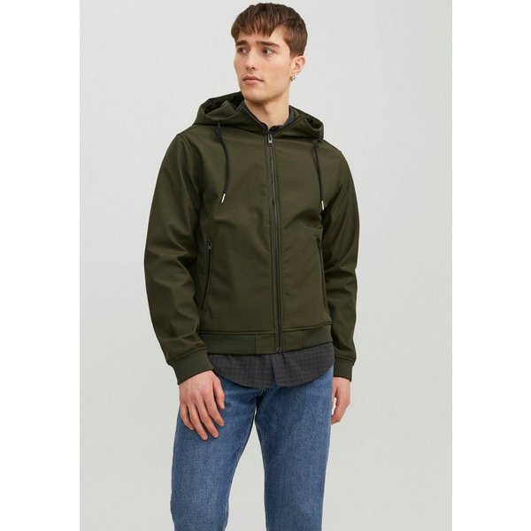 Jack & Jones Softshelljacke JJEBASIC mit wasserabweisender Funktion Kunstfaser, regular fit