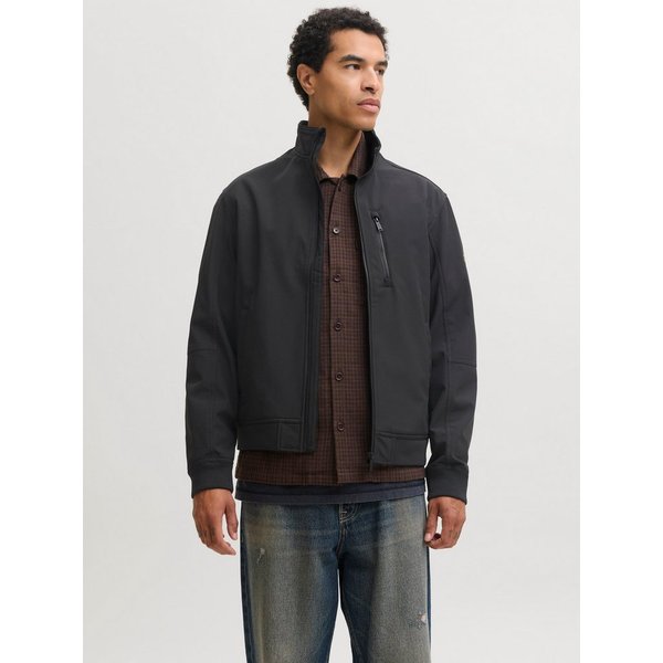 Jack & Jones Softshelljacke JJELIAM SOFTSHELL BOMBER NOOS Kunstfaser, regular fit