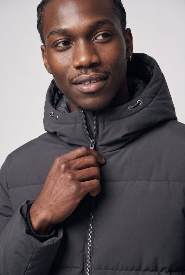 Jack & Jones Steppjacke JJNEPTUNE PUFFER JACKET Kunstfaser, Steppware, Kapuze, regular fit – Bild 4 von 5