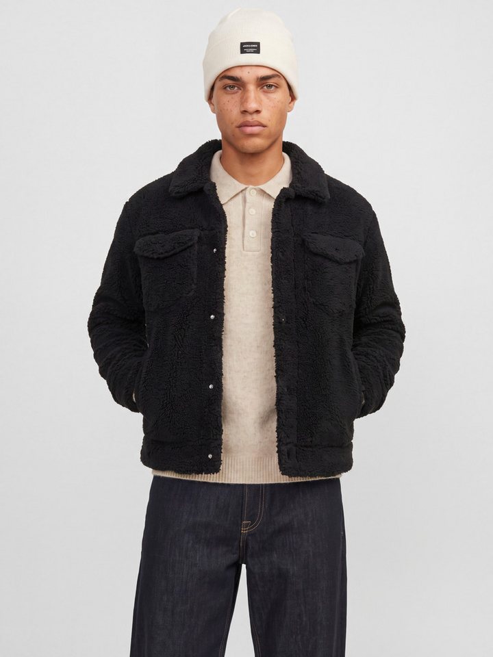 Jack & Jones Strickmütze JACDNA BEANIE NOOS Kunstfaser, Rippenstrick – Bild 4 von 5