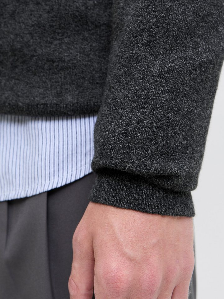 Jack & Jones Strickpullover JJEPERFECT WOOL KNIT CREW NECK SN – Bild 3 von 5