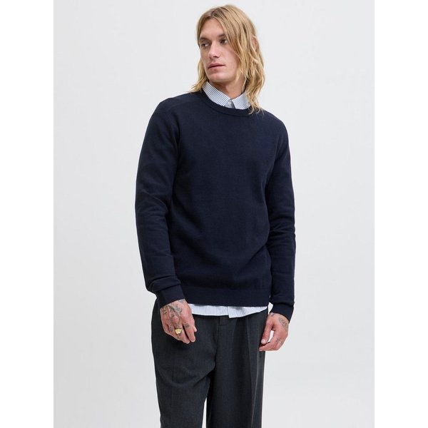 Jack & Jones Strickpullover JJEPERFECT WOOL KNIT CREW NECK SN