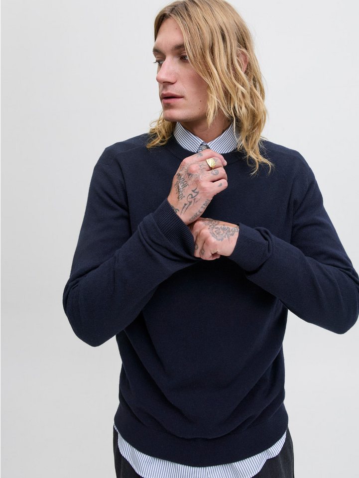 Jack & Jones Strickpullover JJEPERFECT WOOL KNIT CREW NECK SN – Bild 2 von 5