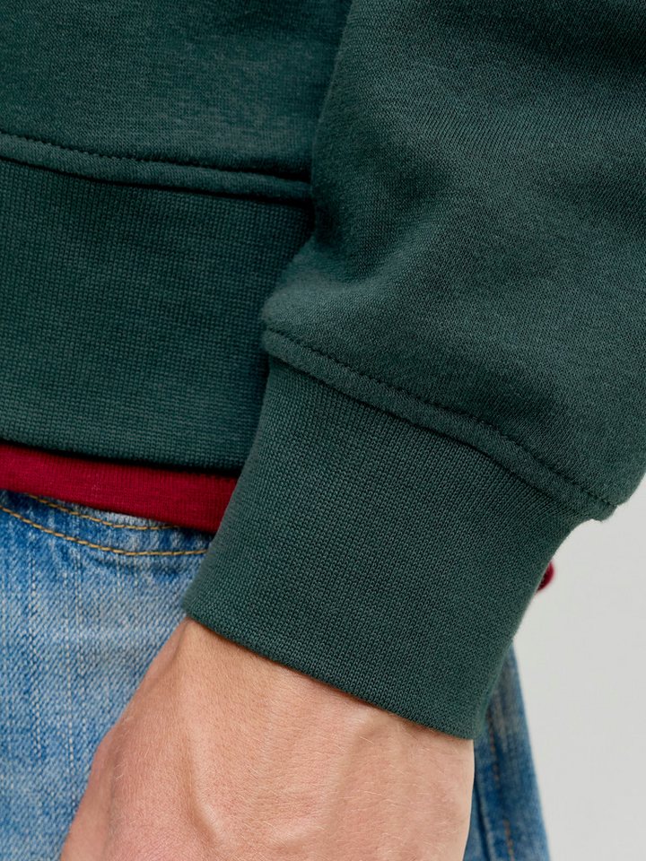 Jack & Jones Sweatshirt JJESOHO SWEAT CREW NECK NOOS Baumwollmischung, relaxed fit – Bild 3 von 5
