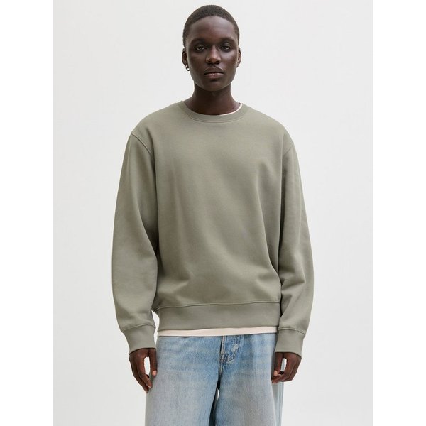 Jack & Jones Sweatshirt JJESTAR BASIC SWEAT CREW NECK NOOS Baumwollmischung, locker geschnitten
