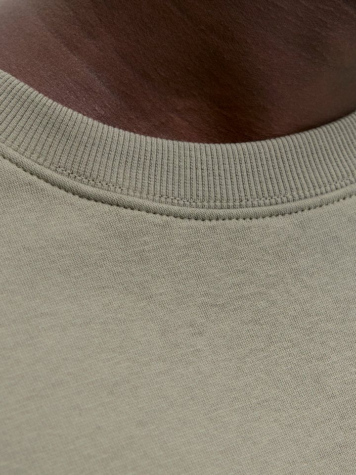 Jack & Jones Sweatshirt JJESTAR BASIC SWEAT CREW NECK NOOS Baumwollmischung, locker geschnitten – Bild 4 von 5