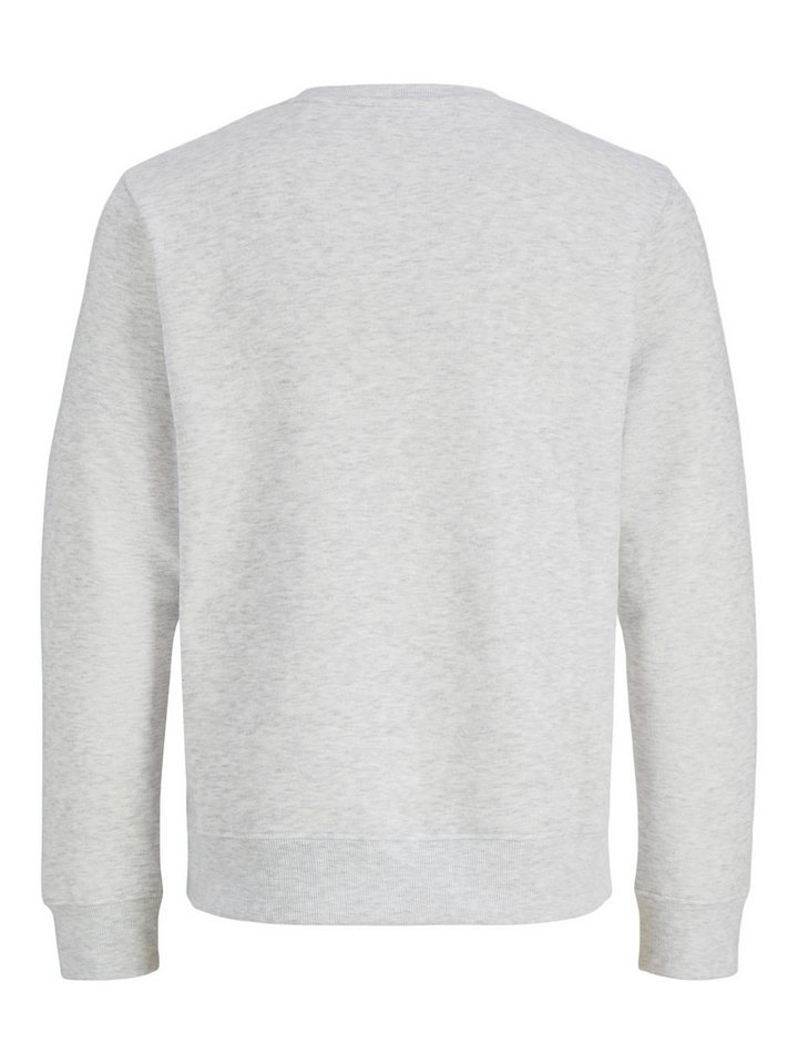 Jack & Jones Sweatshirt JJMUNK SWEAT CREW NECK Materialmix, normal geschnitten – Bild 4 von 5