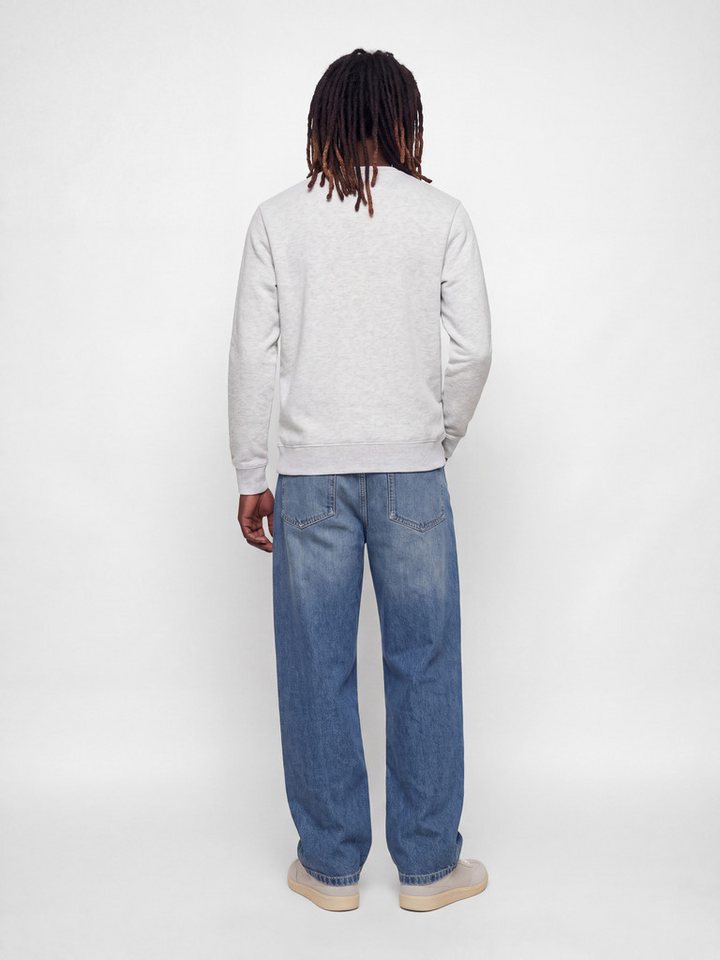 Jack & Jones Sweatshirt JJMUNK SWEAT CREW NECK Materialmix, normal geschnitten – Bild 5 von 5