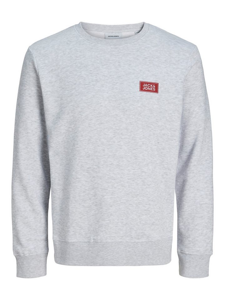 Jack & Jones Sweatshirt JJRUSH SWEAT CREW NECK Baumwollmischung, regular fit – Bild 4 von 5