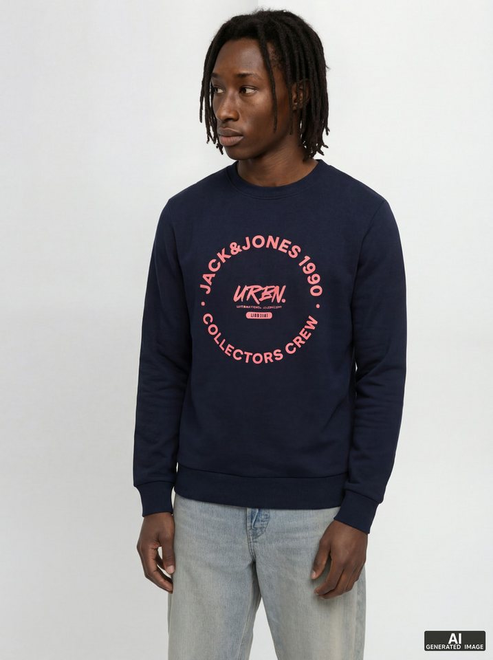 Jack & Jones Sweatshirt JJSIMON SWEAT CREW NECK – Bild 2 von 5