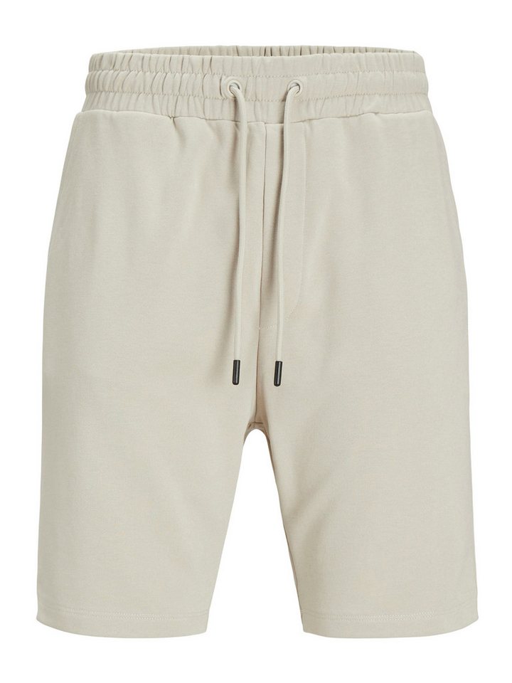 Jack & Jones Sweatshorts JPSTGORDON mit elastischem Bund unifarben, modisch, regular fit, Webstoff – Bild 5 von 5