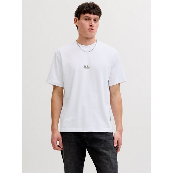 Jack & Jones T-Shirt JCOBREEZE BACK PRINT TEE SS CREW EA26
