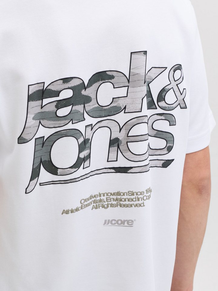 Jack & Jones T-Shirt JCOBREEZE BACK PRINT TEE SS CREW EA26 – Bild 3 von 5