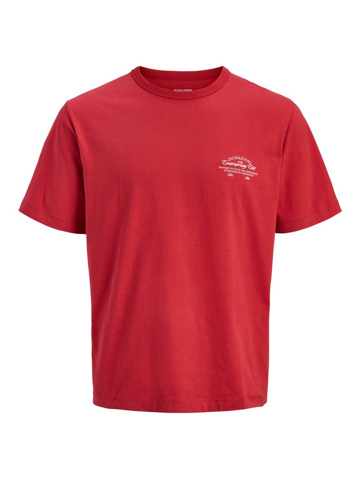 Jack & Jones T-Shirt JORNANTUCKET SCRIPT CHEST TEE CN – Bild 2 von 2