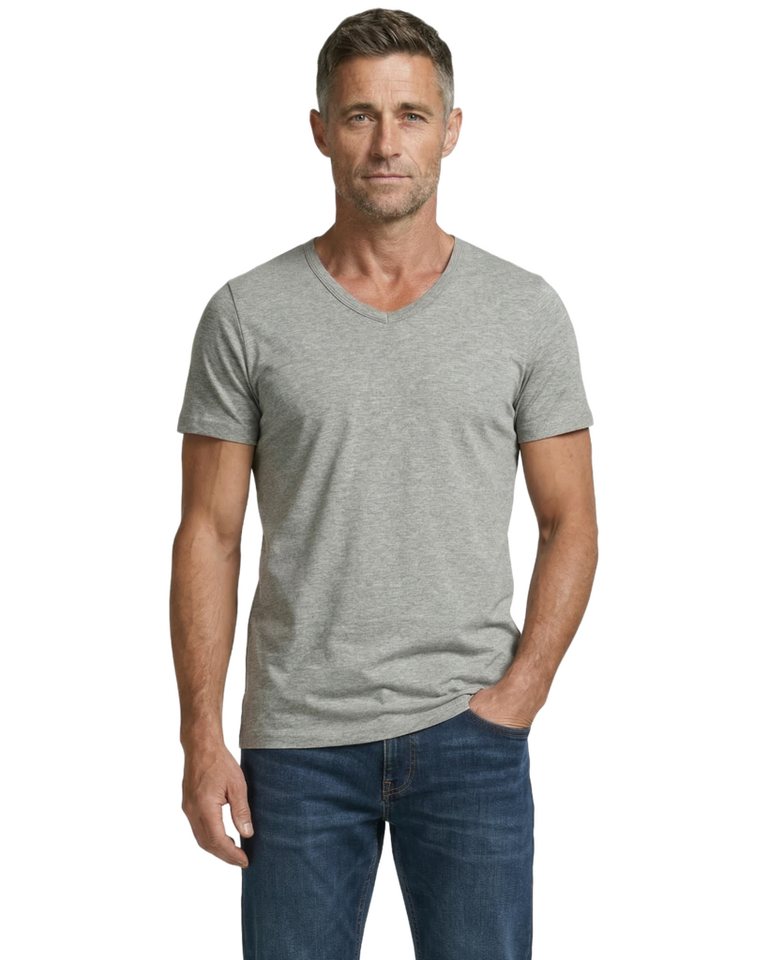 Jack & Jones T-Shirt (Spar-Set, 3er-Pack) in Unifarben – Bild 2 von 4