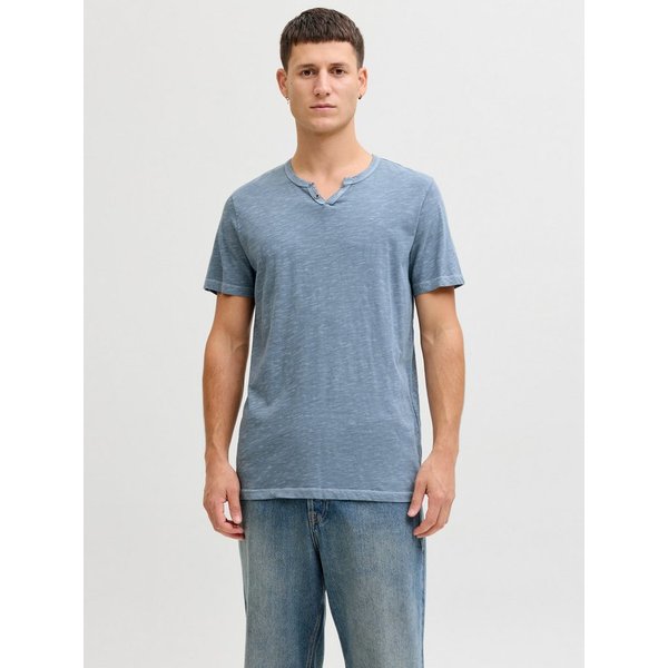 Jack & Jones T-Shirt SPLIT NECK TEE mit V-Ausschnitt