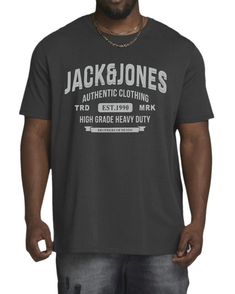 Jack & Jones T-Shirt Stilvolles Slim-Fit oder Regular Shirt mit Printdruck (3er-Pack) Printdruck – Bild 2 von 4