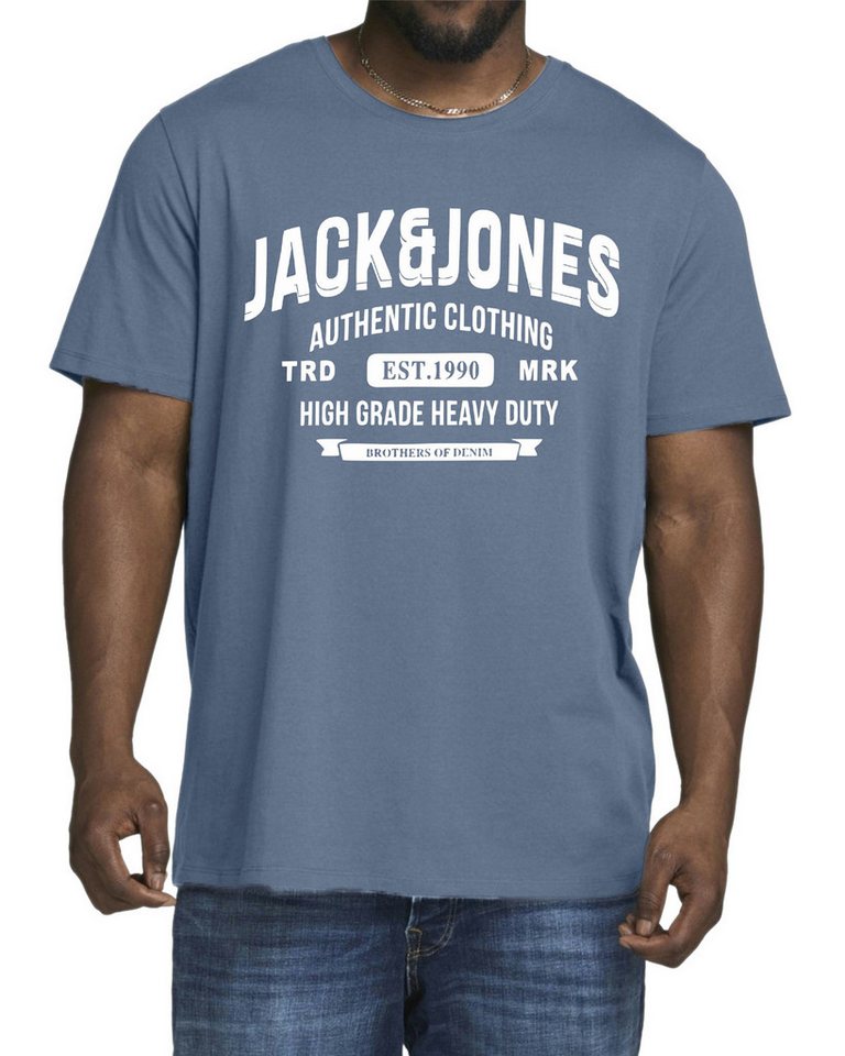 Jack & Jones T-Shirt Stilvolles Slim-Fit oder Regular Shirt mit Printdruck (3er-Pack) Printdruck – Bild 3 von 4