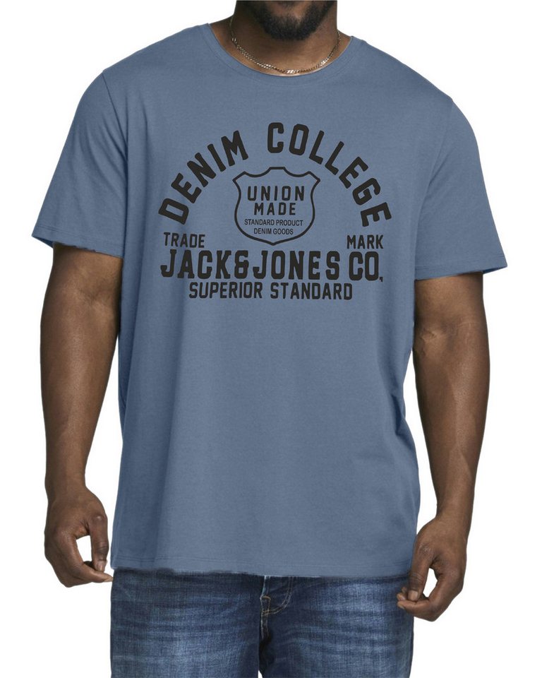 Jack & Jones T-Shirt Stilvolles Slim-Fit oder Regular Shirt mit Printdruck (3er-Pack) Printdruck – Bild 4 von 4