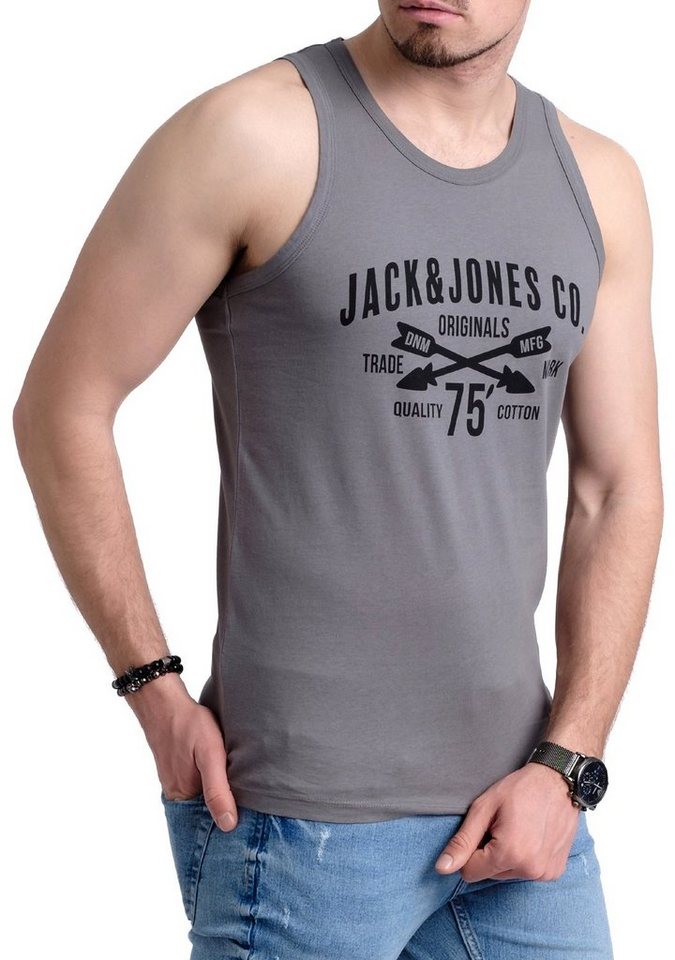 Jack & Jones Tanktop in Unifarbe – Bild 2 von 5