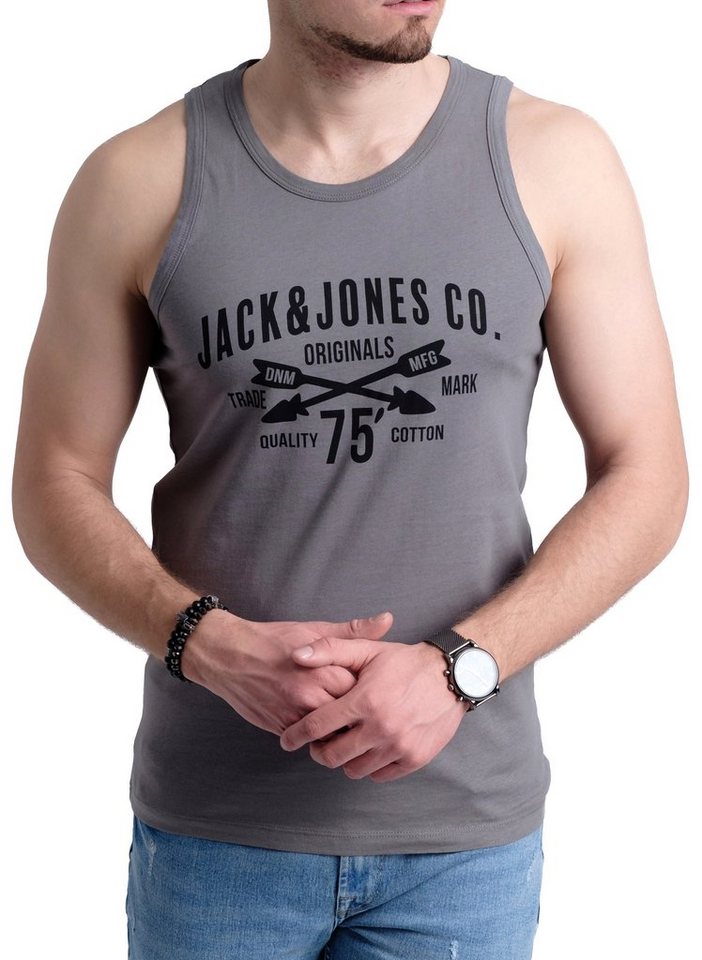 Jack & Jones Tanktop in Unifarbe – Bild 4 von 5