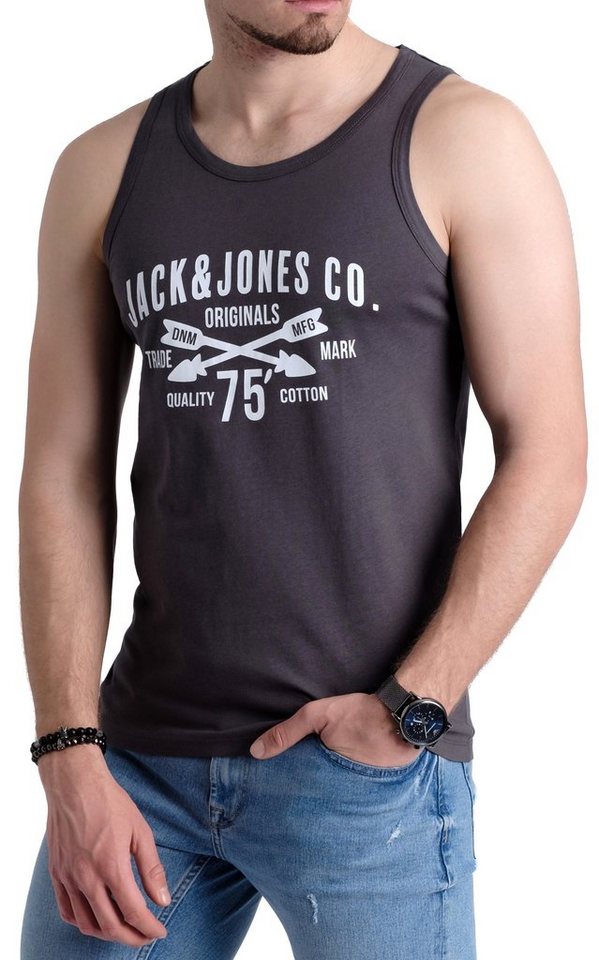 Jack & Jones Tanktop in Unifarbe – Bild 3 von 5