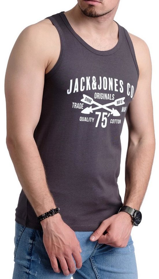 Jack & Jones Tanktop in Unifarbe – Bild 4 von 5