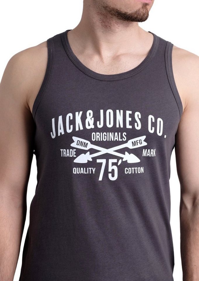 Jack & Jones Tanktop in Unifarbe – Bild 5 von 5