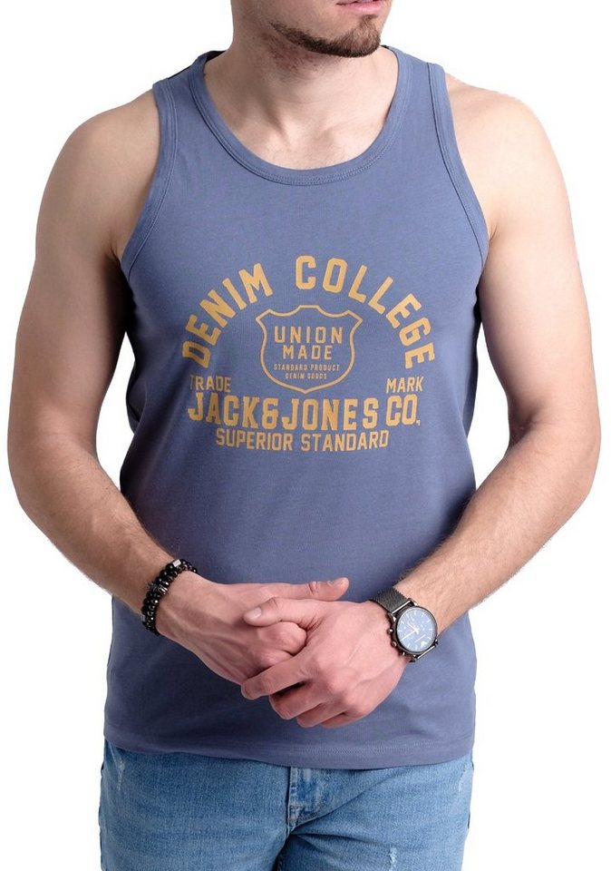 Jack & Jones Tanktop in Unifarbe – Bild 3 von 5