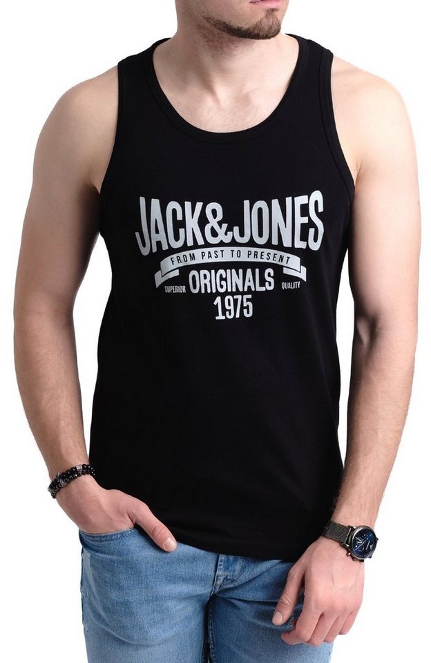 Jack & Jones Tanktop in Unifarbe – Bild 2 von 5